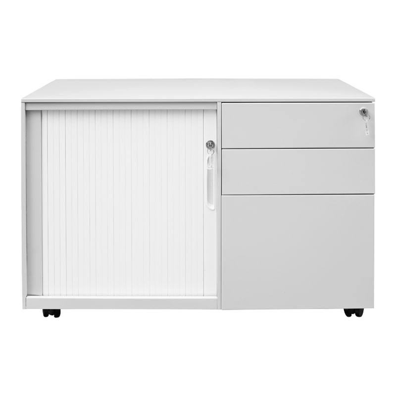 Метален шкаф кардекс Carmen CR-1852 ZH сив